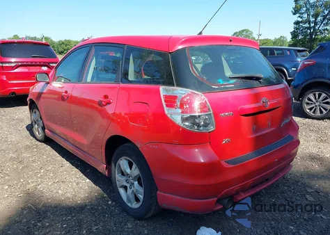 2008 Toyota Corolla Matrix Xr from USA, damaged, VIN 2T1KR32E78C706599